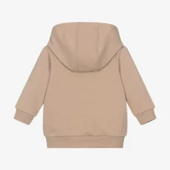 Timberland Baby Boys Beige Organic  Zip-Up Top Sale