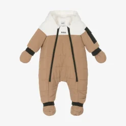 BOSS Baby Boys Beige Snowsuit Hot