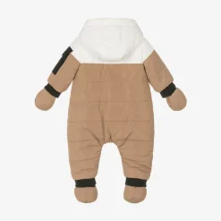 BOSS Baby Boys Beige Snowsuit Hot