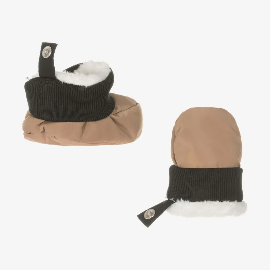 BOSS Baby Boys Beige Snowsuit Hot