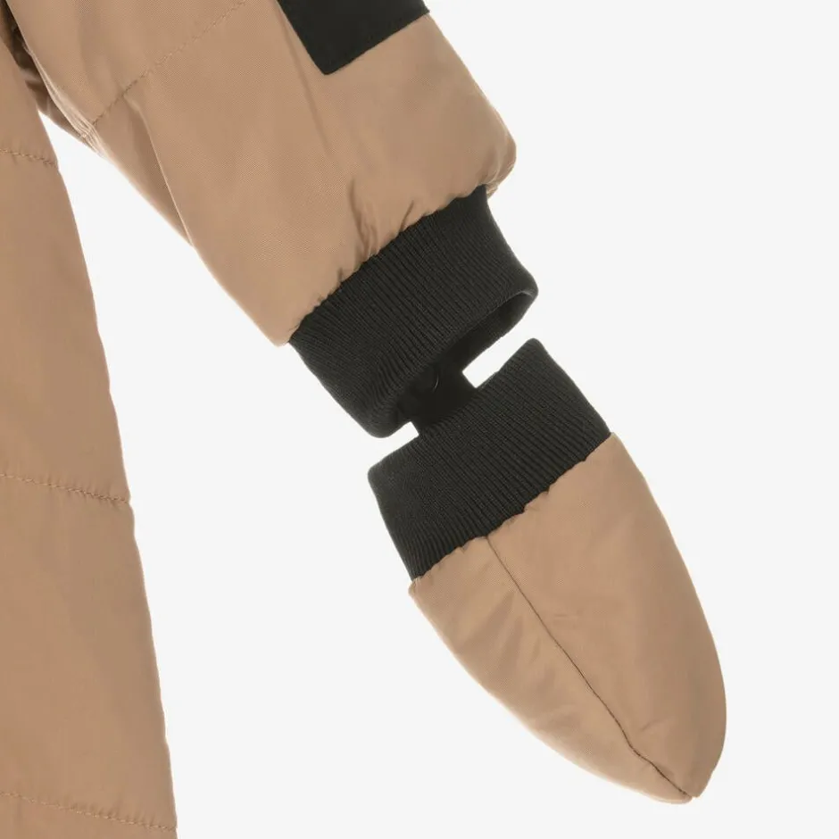 BOSS Baby Boys Beige Snowsuit Hot