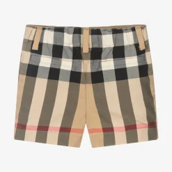 Burberry Baby Boys Beige Vintage Check Shorts Hot