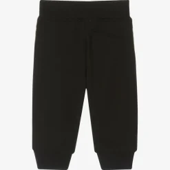 Burberry Baby Boys Black Cotton Joggers Sale