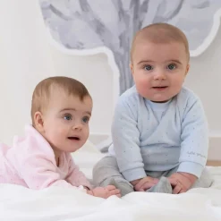 Tutto Piccolo Baby Boys Blue & Grey Elephant Tracksuit Discount