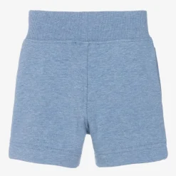 Burberry Baby Boys Blue Cotton Shorts Clearance