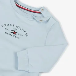 Tommy Hilfiger Baby Boys Blue Cotton Tracksuit Hot