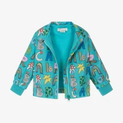 Stella McCartney Kids Baby Boys Blue Magical Letters Jacket Sale
