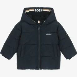 BOSS Baby Boys Blue Puffer Jacket