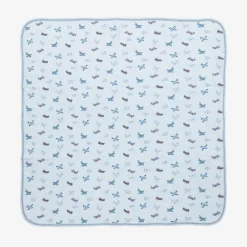 Kissy Kissy Baby Boys Blue Sky-High Planes Blanket (73cm)