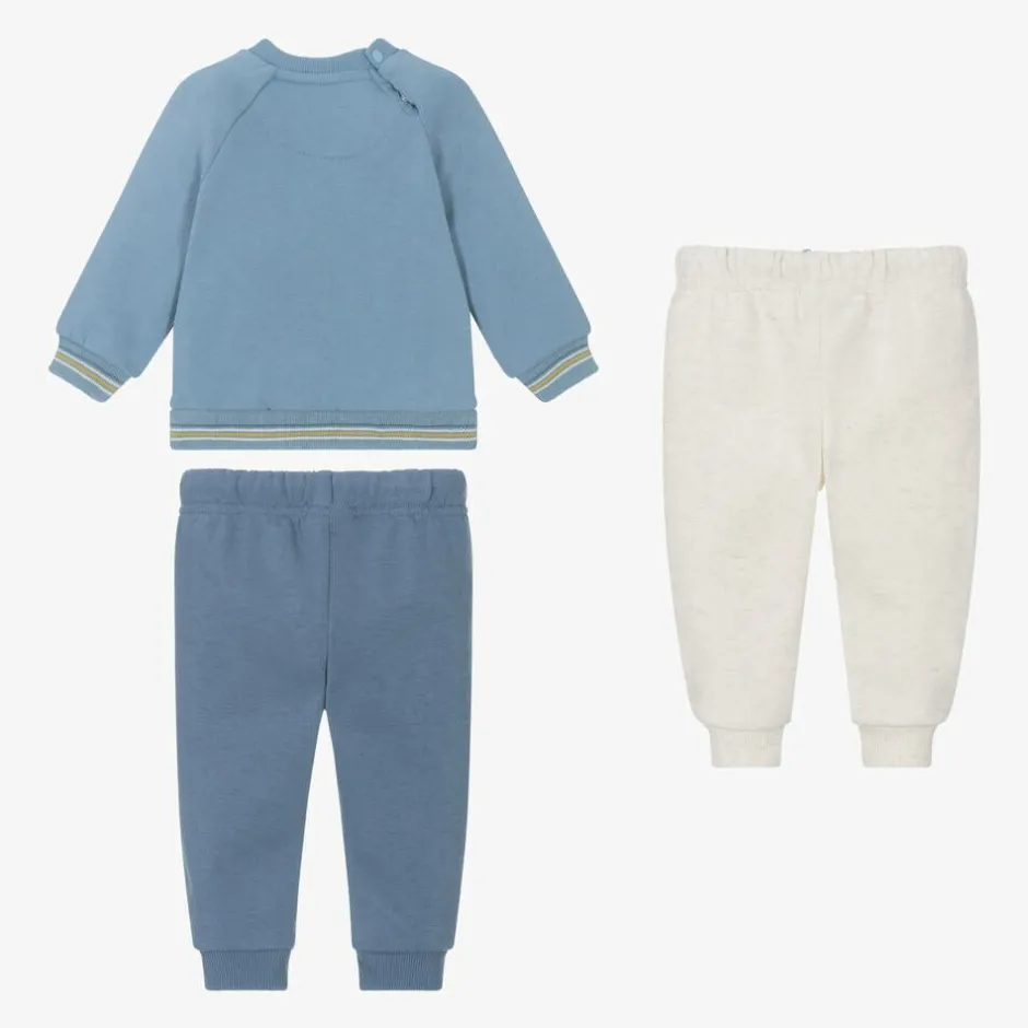 Mayoral Baby Boys Blue Tracksuit Set Outlet