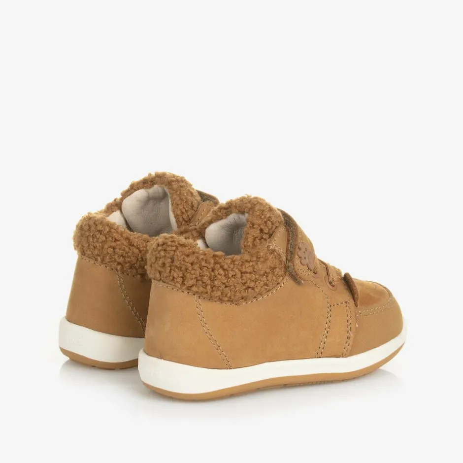 Mayoral Baby Boys Brown Leather First Walkers Best