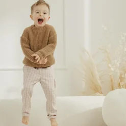 Jamiks Baby Boys Brown Wool & Cashmere Sweater Sale