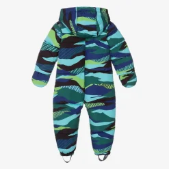 Joyday Baby Boys Green & Blue Puffer Snowsuit Discount