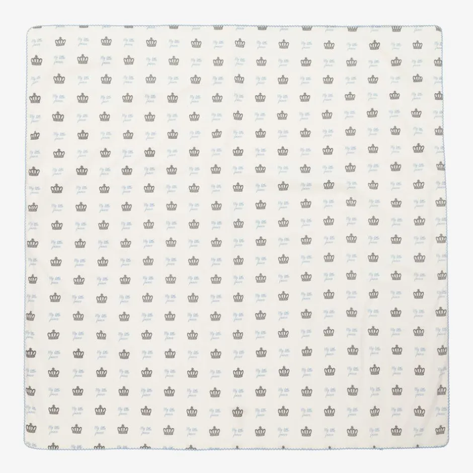 Rachel Riley Baby Boys Ivory Blanket (94cm) Best