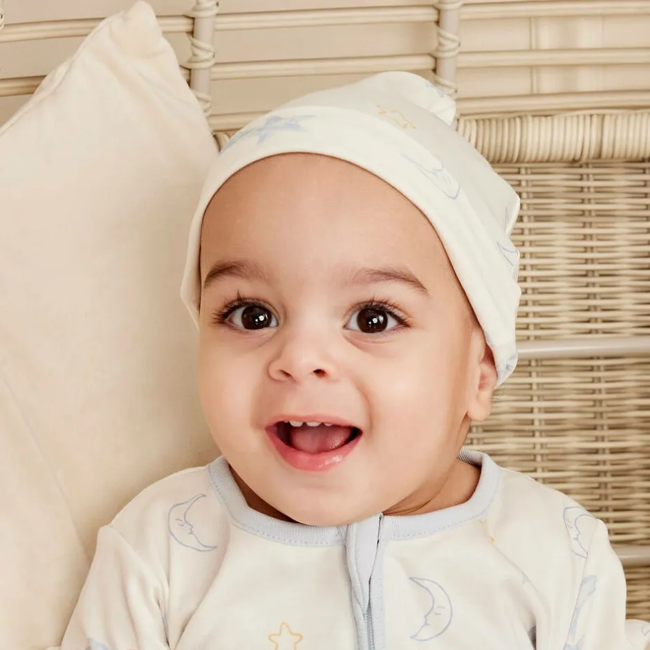 Kissy Love Baby Boys Ivory Starry Sky Pima Cotton Hat Online
