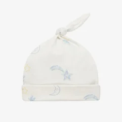 Kissy Love Baby Boys Ivory Starry Sky Pima Cotton Hat Online