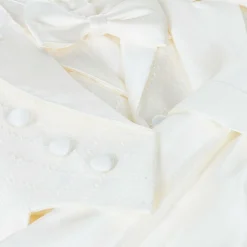 Romano Baby Boys Ivory Tuxedo Suit