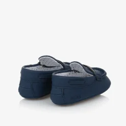 Mayoral Newborn Baby Boys Navy Blue Pre-Walker Moccasins New