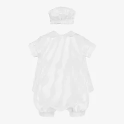 Sevva Baby Boys White Ceremony Shorts Set Discount