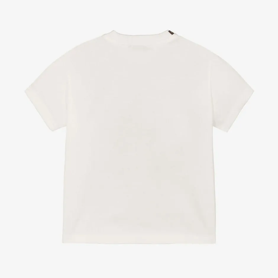 Dolce amp; Gabbana Baby Boys White Cotton Classic Car T-Shirt Sale