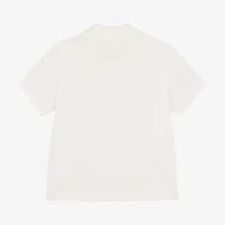 Versace Baby Boys White Cotton Polo Shirt Sale