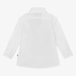 AIGNER Baby Boys White Cotton Shirt