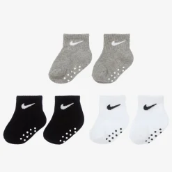 Nike Baby Cotton Logo Socks (3 Pack) Outlet
