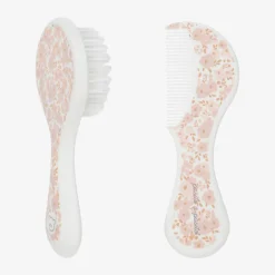 Pasito a Pasito Baby Floral Brush & Comb Set Online