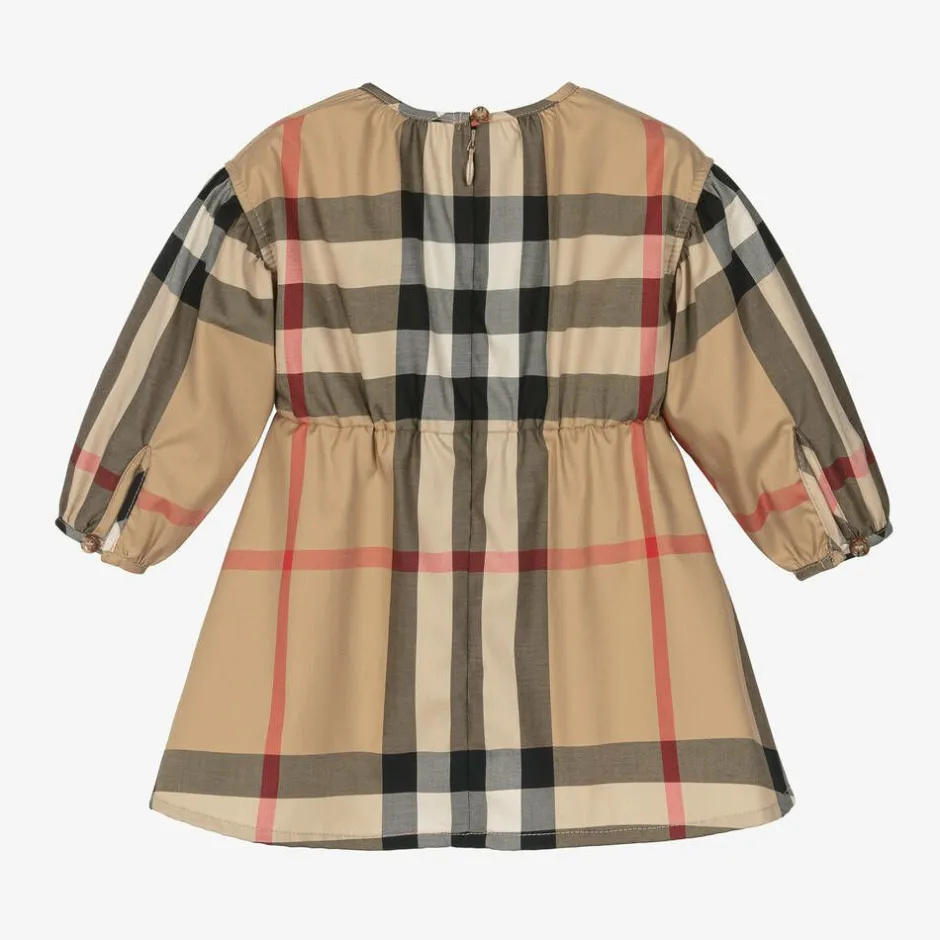 Burberry Baby Girls Archive Beige Check Dress Sale