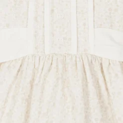 Patachou Baby Girls Beige Cotton Floral Dress Clearance