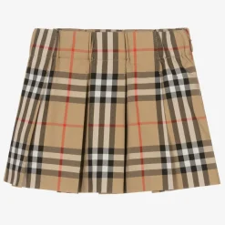 Burberry Baby Girls Beige Vintage Check Pleated Skirt ArchiveBeige Online
