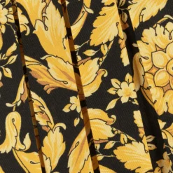 Versace Baby Girls Black Barocco Dress New