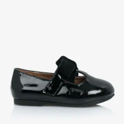 Age of Innocence Baby Girls Black Patent Leather Shoes Clearance