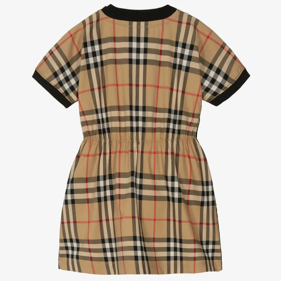 Burberry Baby Girls Black Vintage Check Dress Online