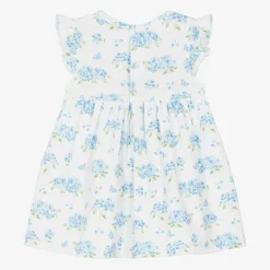 Kissy Kissy Baby Girls Blue Cotton Heavenly Hydrangeas Dress Best
