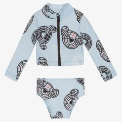 Burberry Baby Girls Blue Thomas Bear Tankini Online