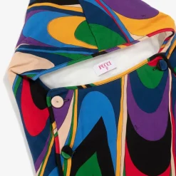 PUCCI Baby Girls Cotton Onde Print Nest (71cm) Sale