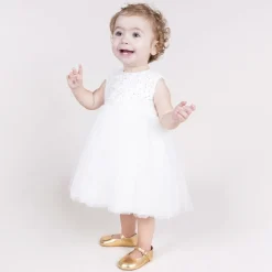 Early Days Baby Girls Gold Leather Pre-Walker Shoes Discount