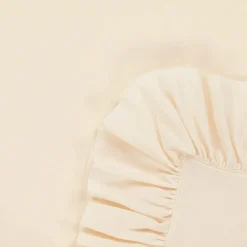 Lemon Loves Layette Baby Girls Ivory Cotton Blanket (90cm) Eggnog Hot