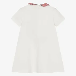 AIGNER Baby Girls Ivory Cotton Jersey Dress Sale
