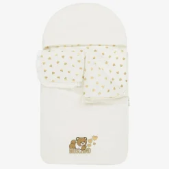 Moschino Baby Baby Girls Ivory Cotton Nest (80cm) Best