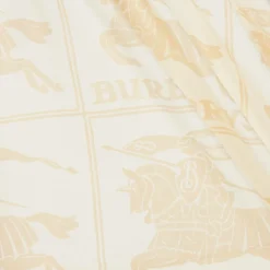 Burberry Baby Girls Ivory EKD Cotton Dress Online