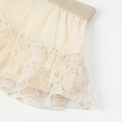 AIGNER Baby Girls Ivory Embroidered Tulle Skirt Sale