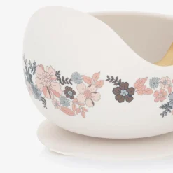 Elodie Baby Girls Ivory Floral Feeding Bowl & Spoon Set Best