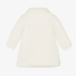 Paz Rodríguez Baby Girls Ivory Knitted Coat Discount
