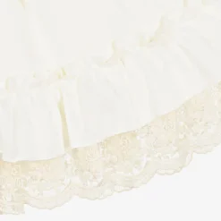 Andreeatex Baby Girls Ivory Lace Dress Set New