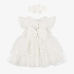 Beau KiD Baby Girls Ivory Tulle Dress Set Hot