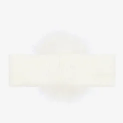 Catya Baby Girls Ivory Wool Knit Pom-Pom Headband Best