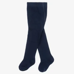 Mayoral Baby Girls Navy Blue Knitted Tights Hot