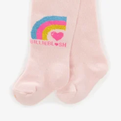 Billieblush Baby Girls Pale Pink Rainbow Tights Discount